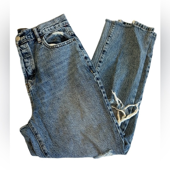 PacSun Denim - Pacsun Jeans Women’s Tag is 27 Actual 28 x 26 Blue Straight High Rise Button Fly